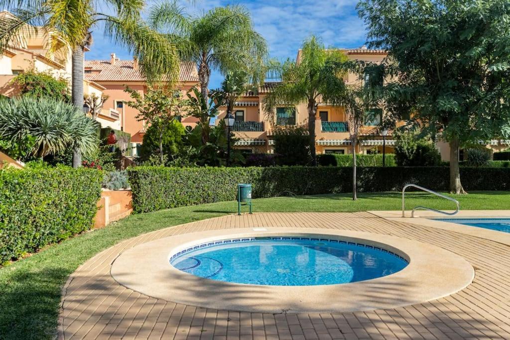 Ferienwohnung Piso Bonito Cerca De La Playa Con Piscina, Jardin, Gimnasio Y Garaje Jávea Exterior foto